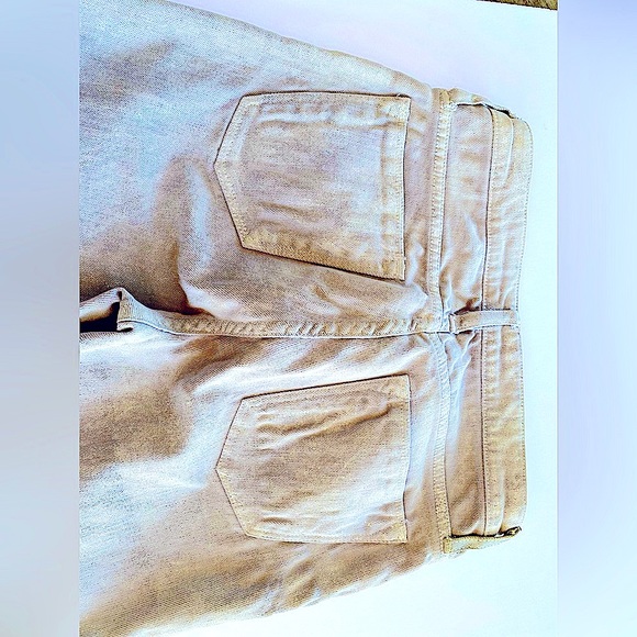 Helmut Lang White Paint Splatter Gray Low Rise Jeans Size 26 - Picture 5 of 10